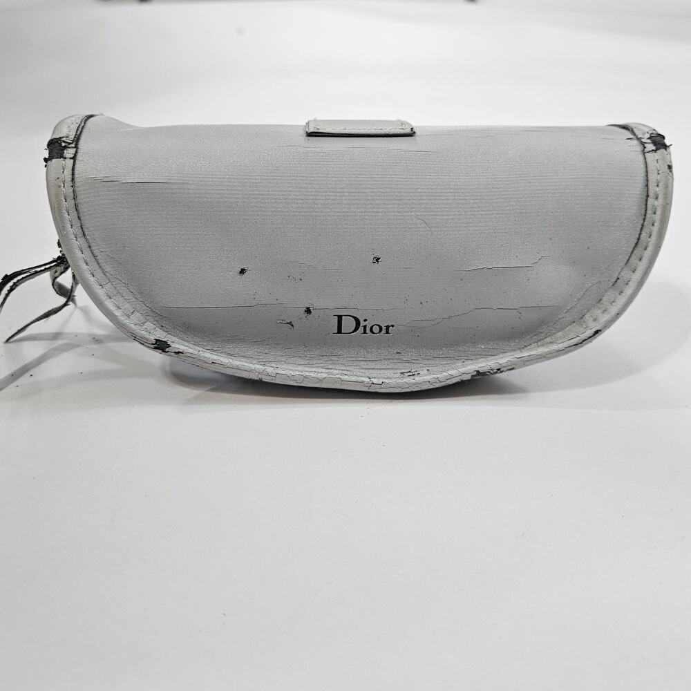 Y2k Dior Sunglasses Gaucho 1 Rimless Sheild Vintage - Picture 8 of 9